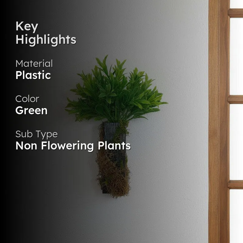 Viro Wall Mount Artificial Plants - 0.8 Feet media 2