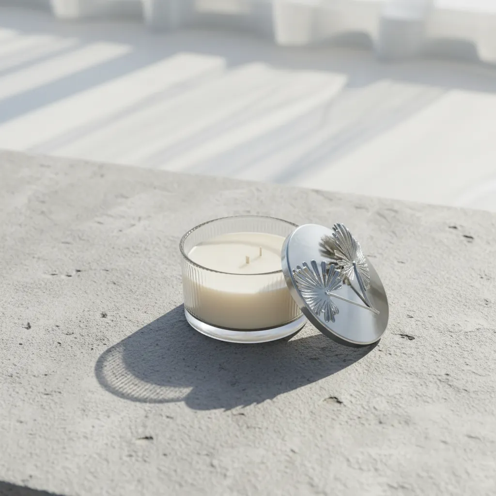 Lume Fluer Blanche Scented Soy Candle media 1