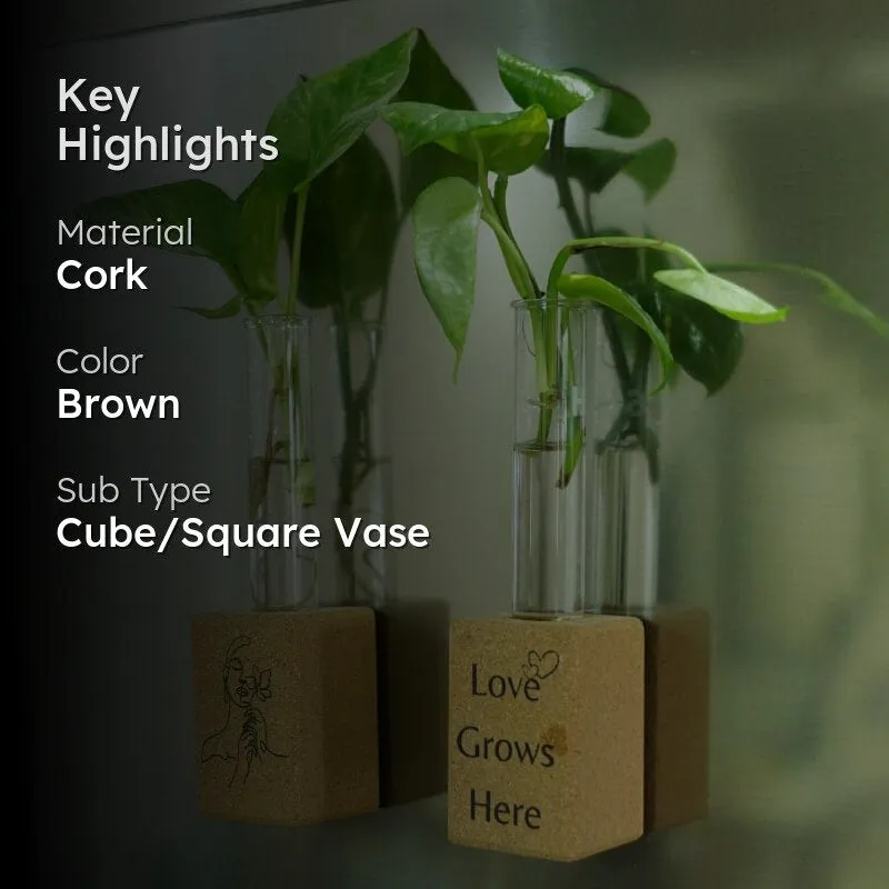 Inspire Cork Testube Planter media 2