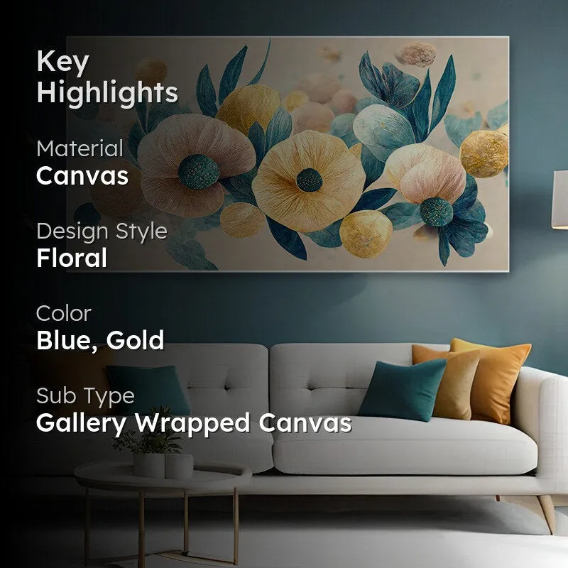 Miansa Floral Canvas Wall Painting media 2