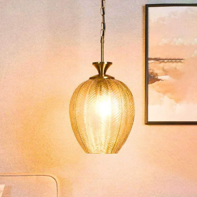 Antum Iron Ceiling Lamp - Smokey Gold media 1
