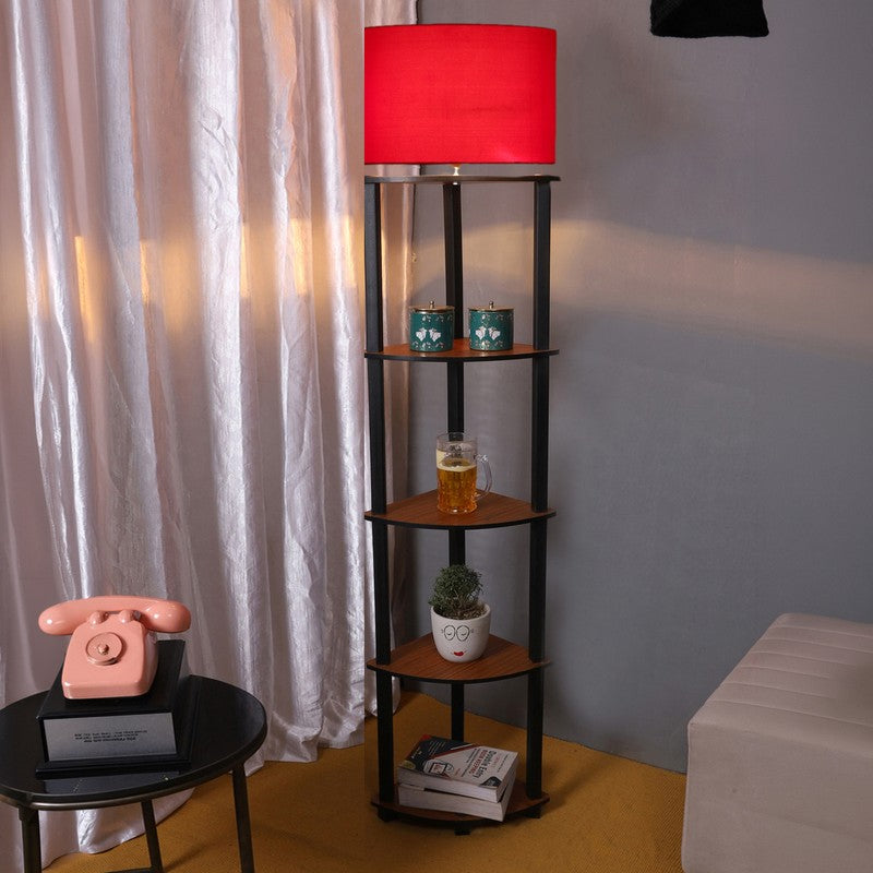 Cylindra Prime Floor Lamp (Red)