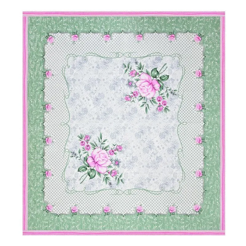 Jasper Floral Cotton Bedsheet (Pink) - 180 TC media 5
