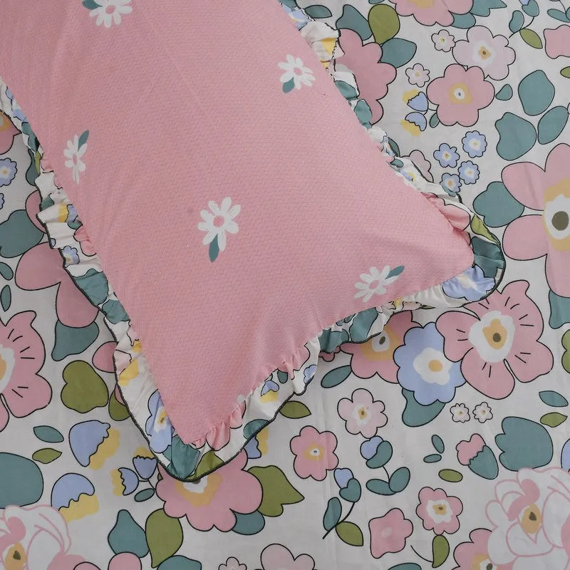Pushp King Microfiber Bedsheet - 150 GSM media 5