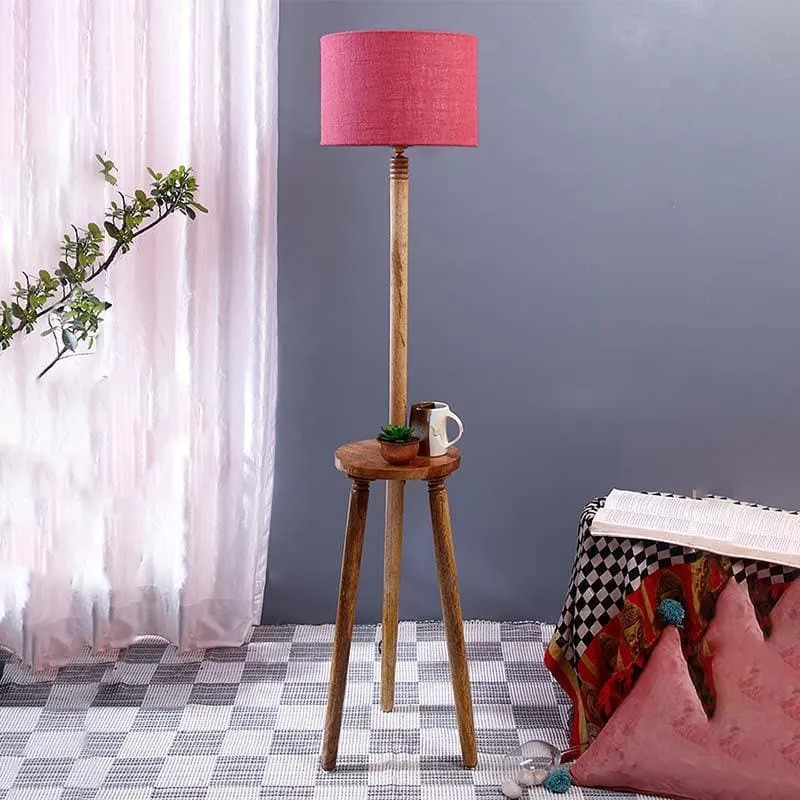 Tripod Floor Lamp - Pink media 3