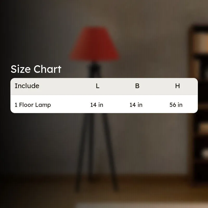 TriElite Conical Floor Lamp (Orange) media 7