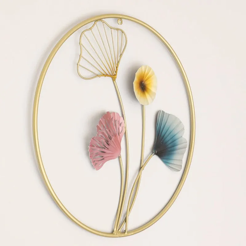 Astela Floral Metal Wall Accent media 3