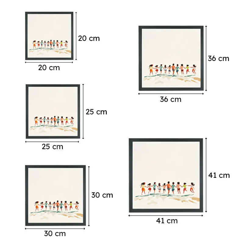 Childhood Nostalgia Wall Art With Resin Frame media 8
