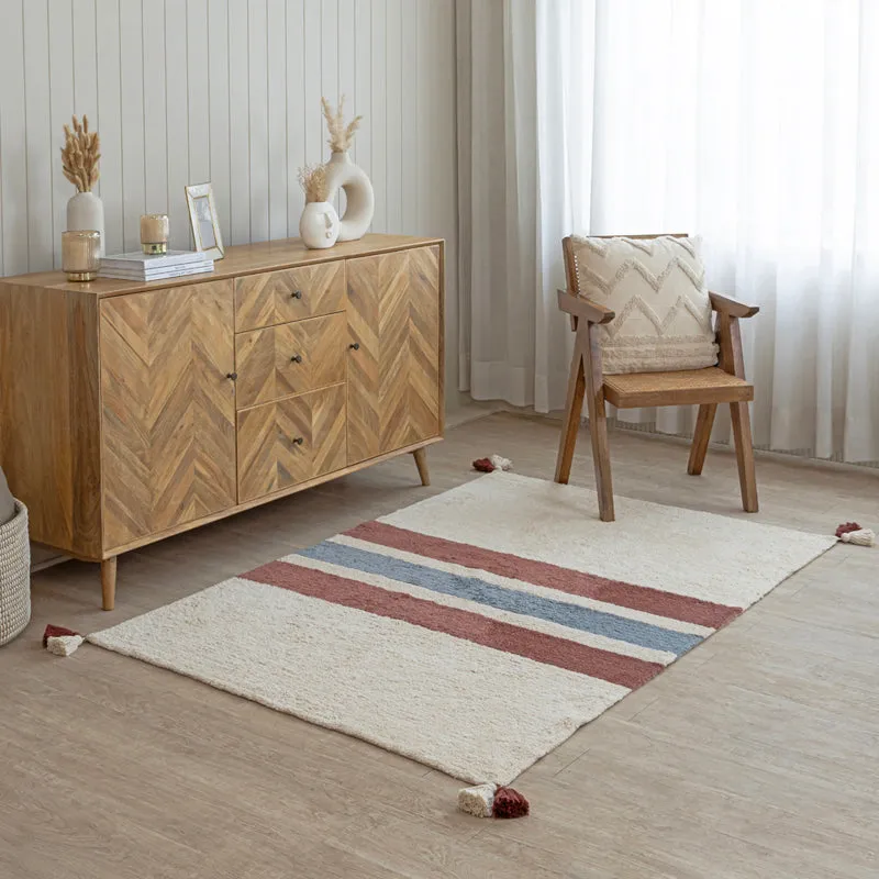 Irae Handwoven Cotton Rug media 3