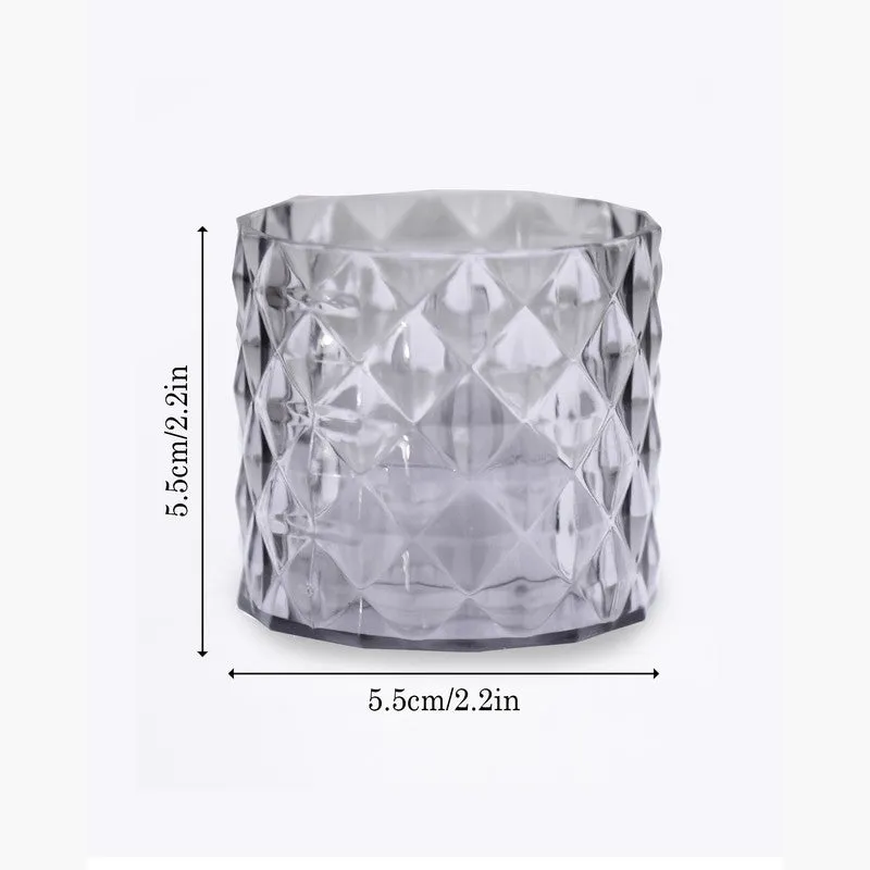 AuraLume Multi Choice Candle Holders (Grey) - Set Of Four media 9