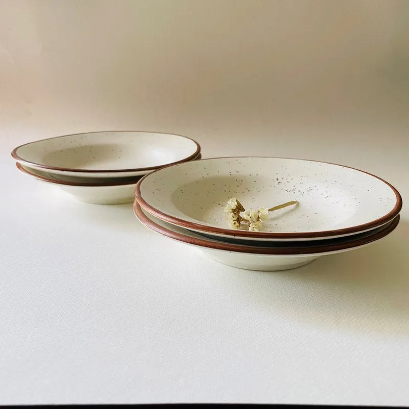 Riam Pasta Plate (Ivory) - Set Of Four media 3