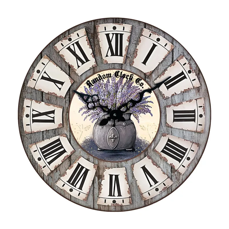 Marlowe Wood Analog Wall Clock media 7