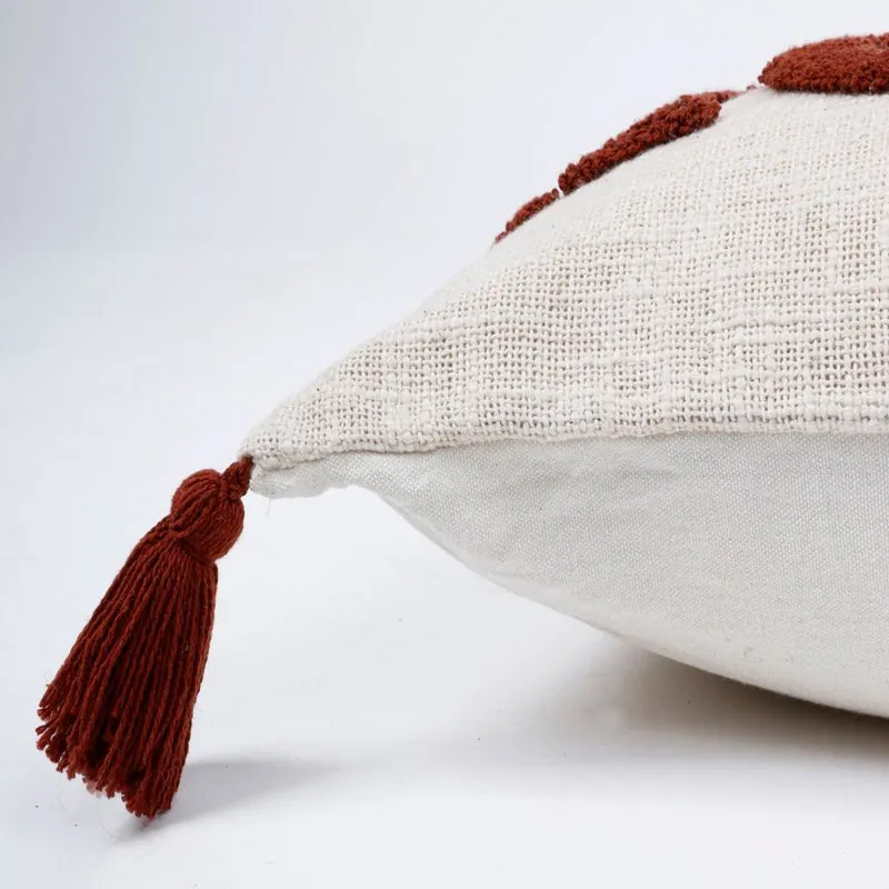 Rustic Nest Tufted Cushion Cover media 6
