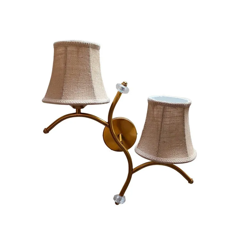 TwinAura Jute Wall Lamp - Beige media 4