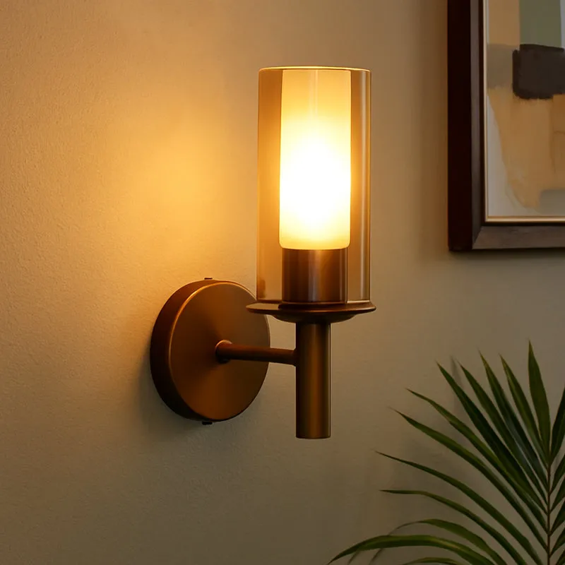 Arlado Glass & Metal Wall Lamp media 3