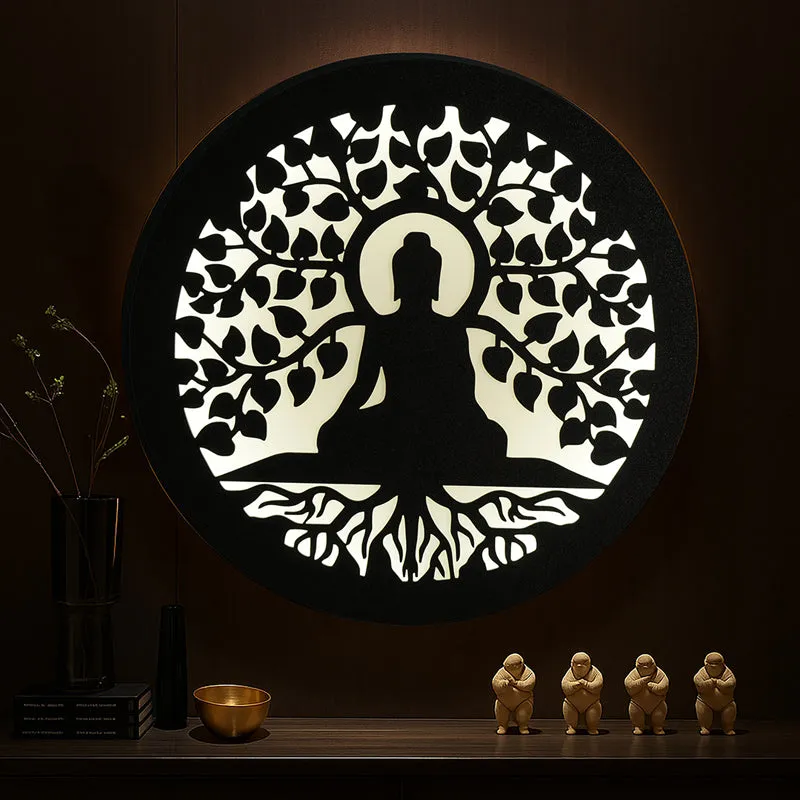 Bodhisatva Backlit Wall Art media 6