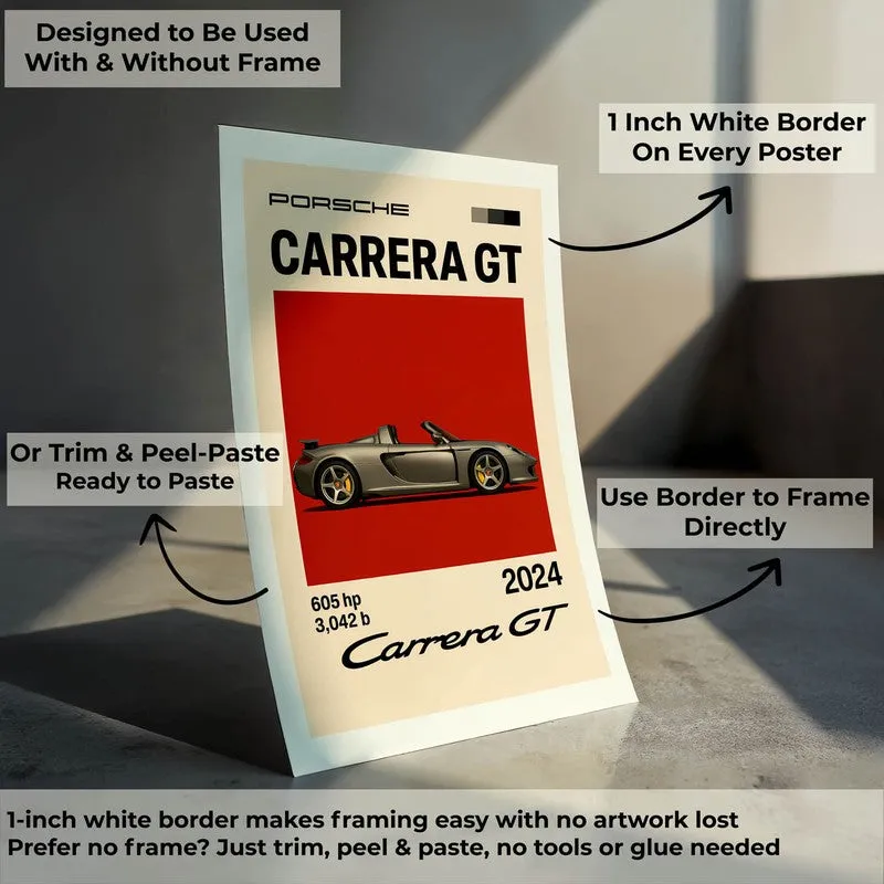 Carrera GT Legacy Wall Poster media 8