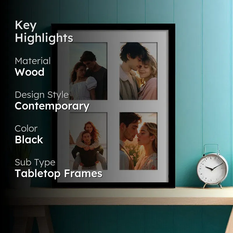 Joy Collage Photo Frame - Black media 2
