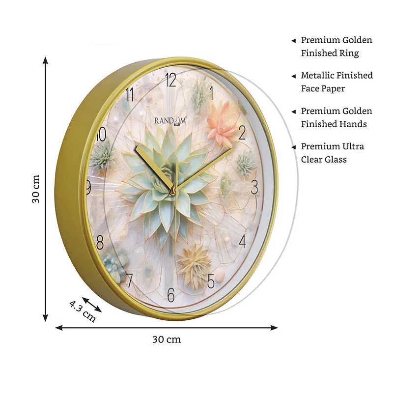 Thyme Piece Analog Wall Clock media 8