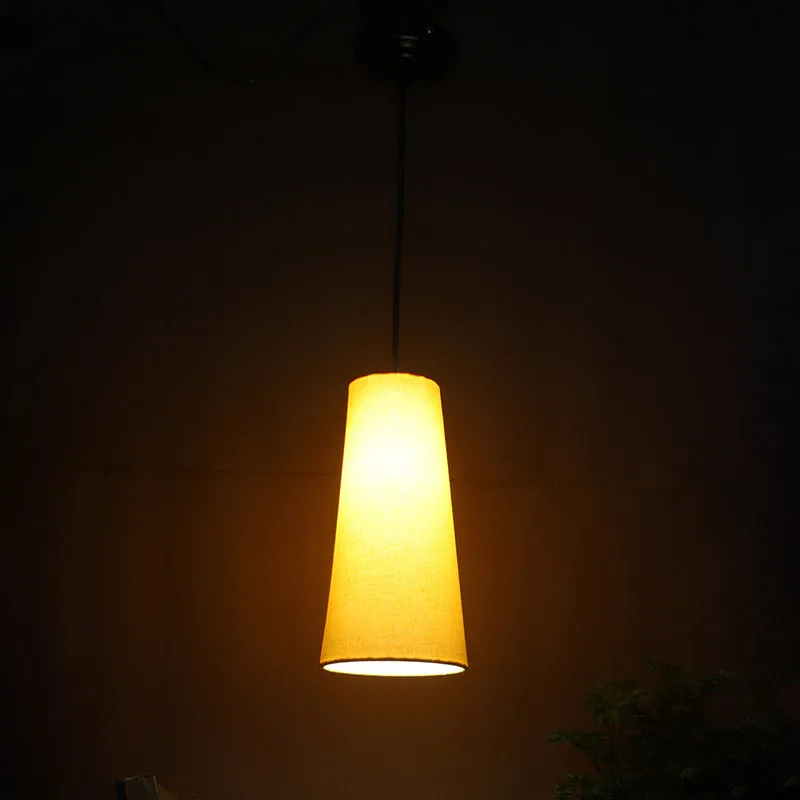 Ambient Aura Fabric Ceiling Lamp - Yellow media 3