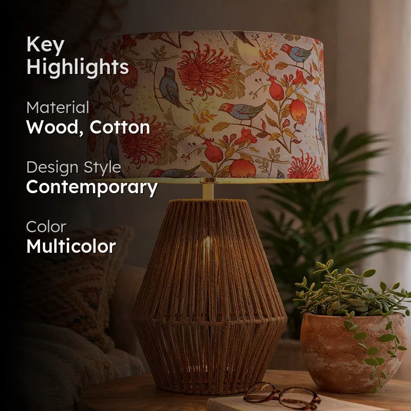 AviaryGlow Metal Table Lamp media 2