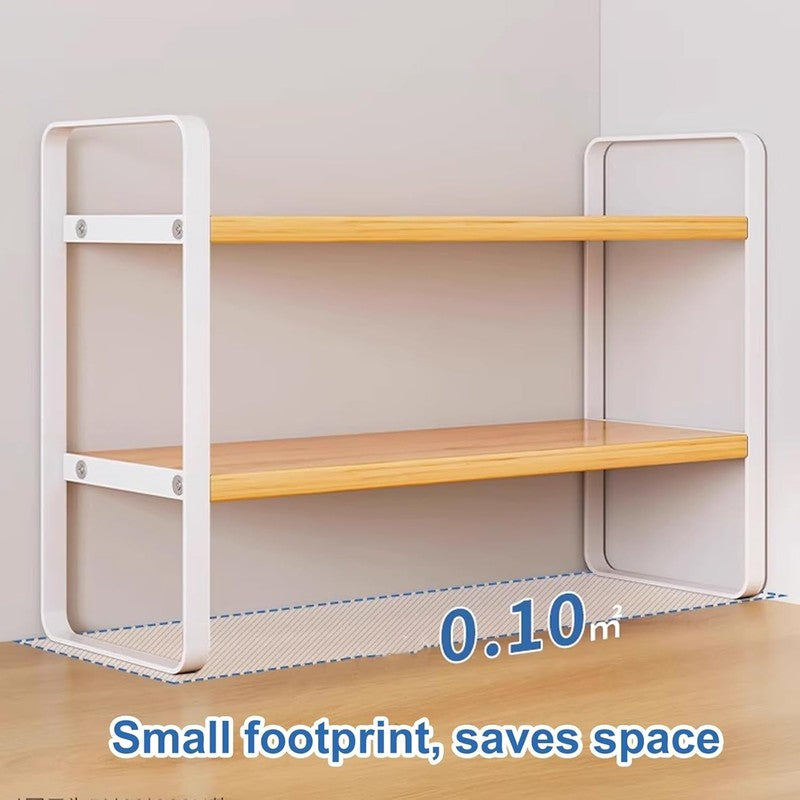Storiva 2-Tier Storage Rack -White media 9
