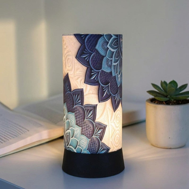 Lotus Mandala Handmade Table Lamp