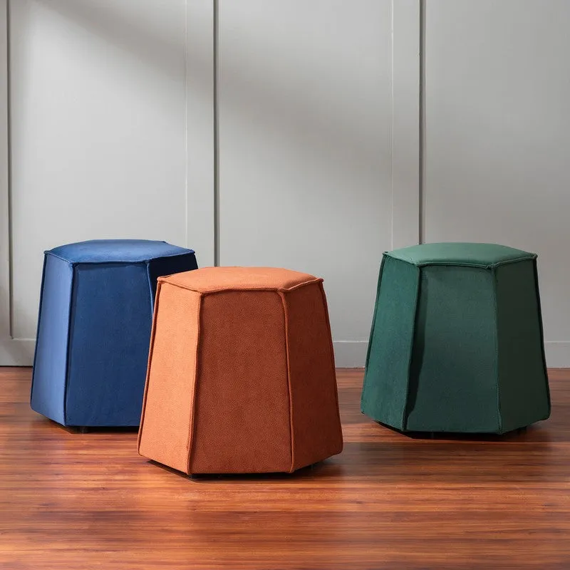 Soft Balance Pouffe (Blue) - Set Of Two media 6