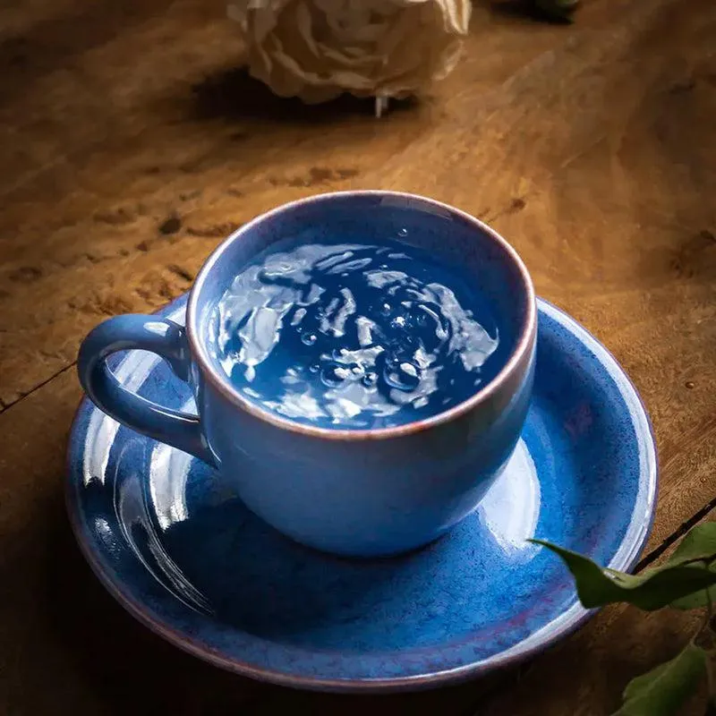 Periela Handmade Cup & Saucer - 240 ML media 1