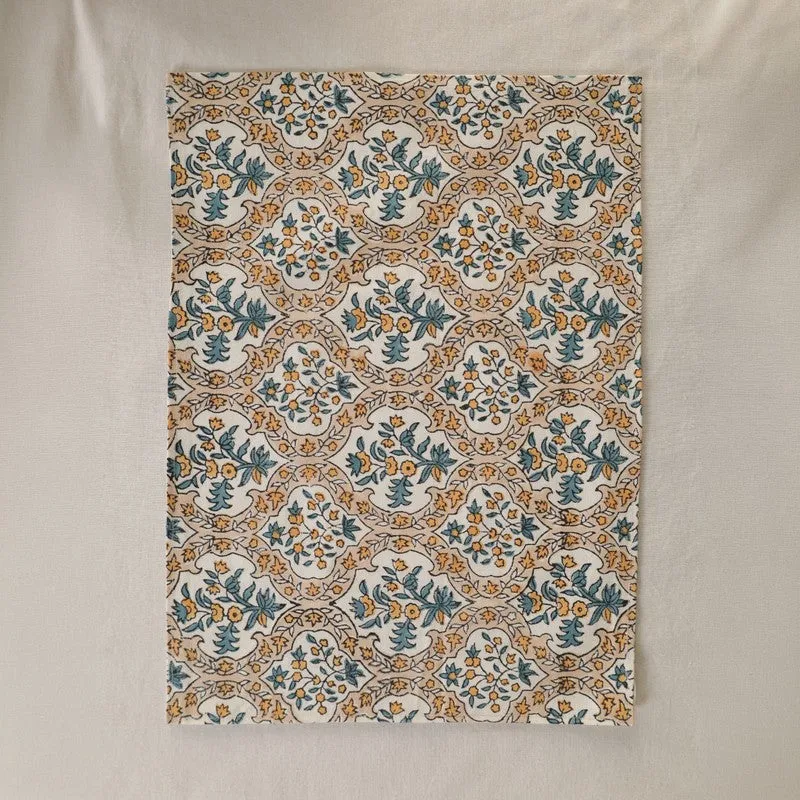 Floral Aura Canvas Table Mats - Set Of Six media 4