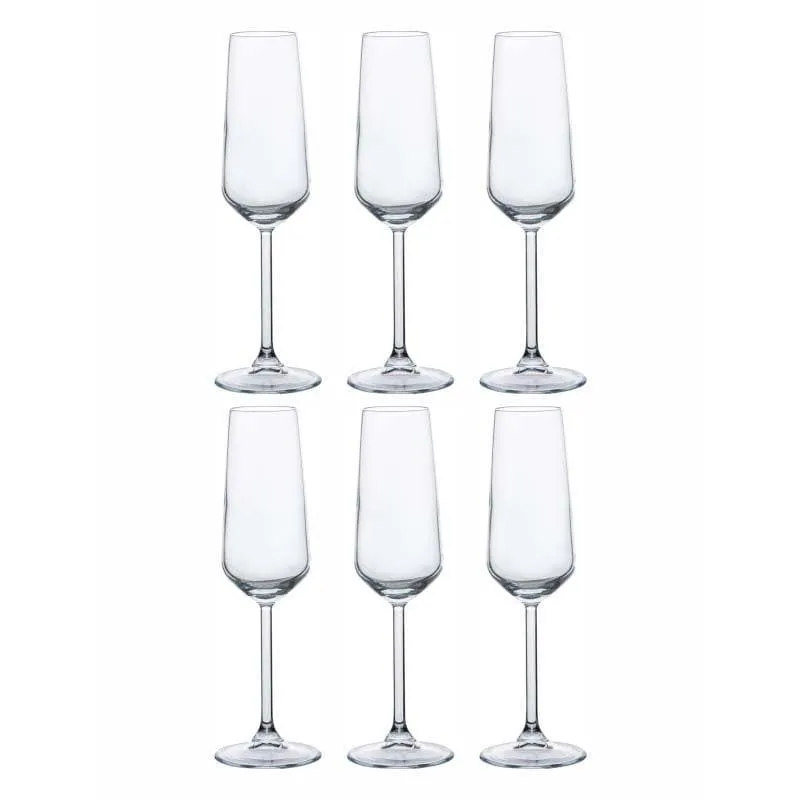 Maenads Flute Glasses (195 ML) - Set Of Six media 3