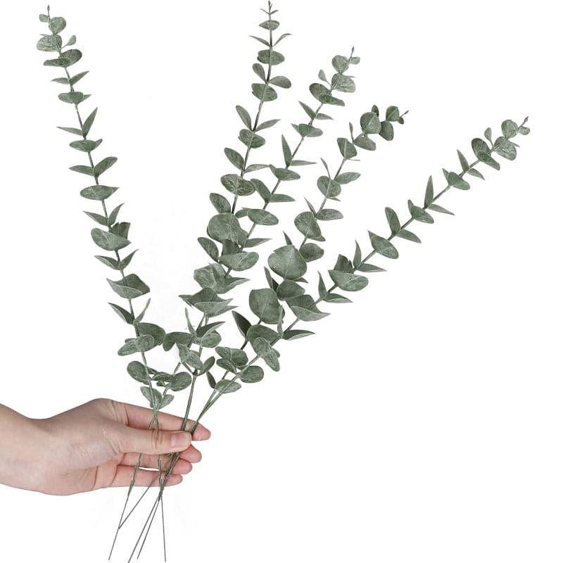Faux Eucalyptus Leaves - Set Of Five media 3