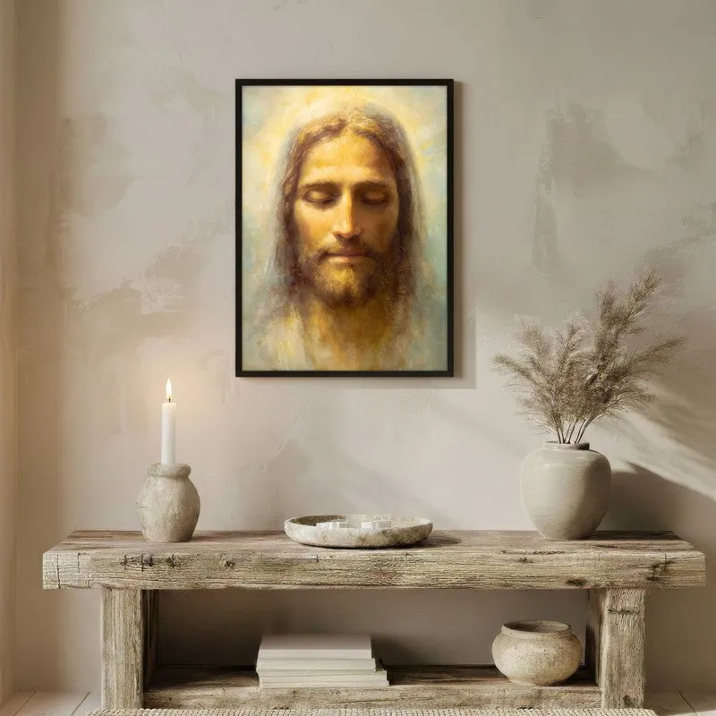 Anointed Beauty Archival Paper Wall Painting With Black Frame media 3