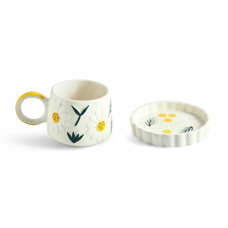 Sunbeam Bloom Cup & Saucer - Set of Two (310 ML) media 4