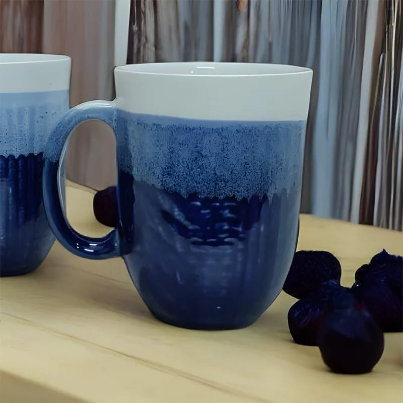 Sansone-Mug Ceramic Coffee Mug (300 mL Each) - Set of Two media 3