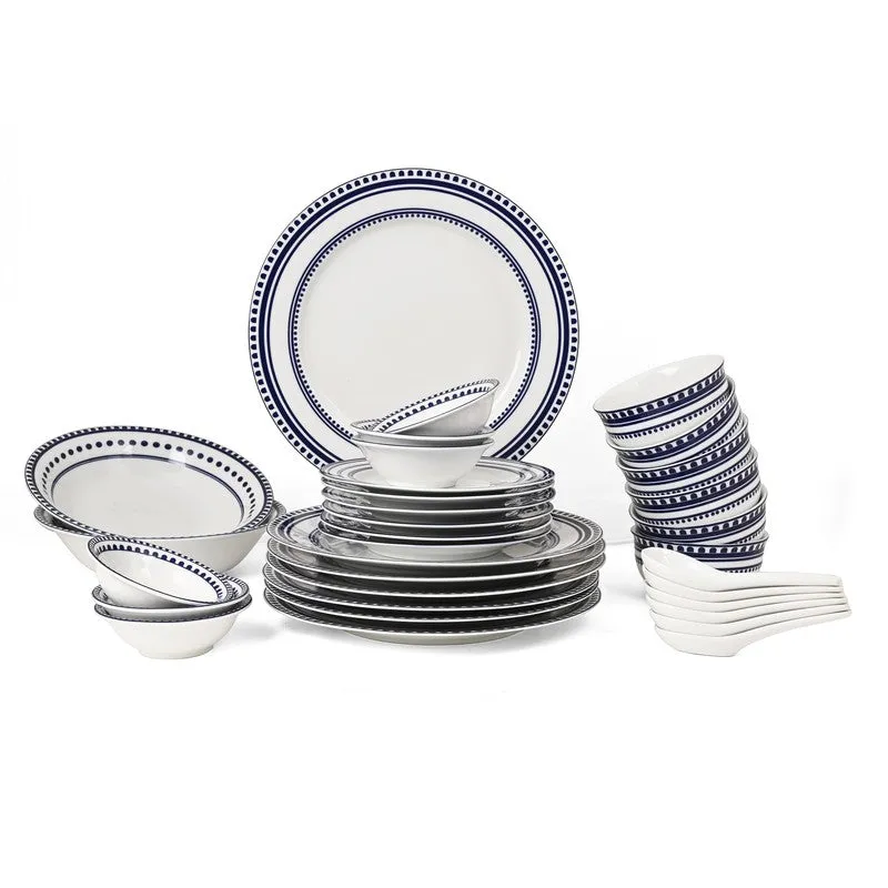Pure Serve Porcelain Dinner Set - 33 Piece Set media 3