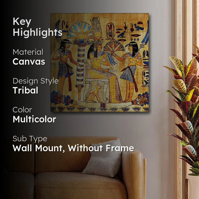 Pharaoh's Court Canvas Wall Art media 2