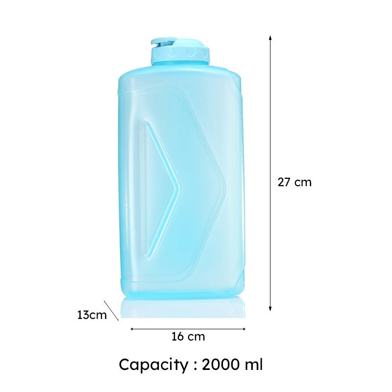 Adrian Water Bottle (Blue, 2000 mL Each) - Set Of Two media 6
