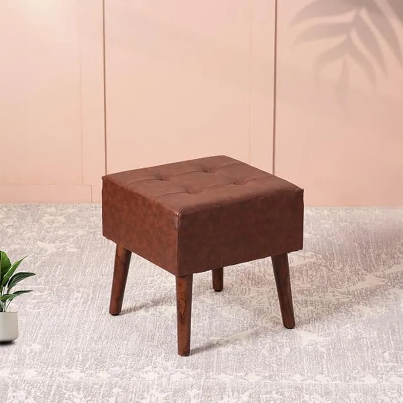 Central Base Ottoman - Brown media 1