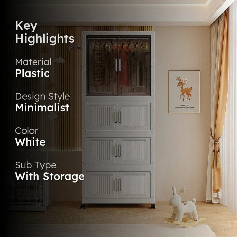 Homecrest White Plastic Racks media 2