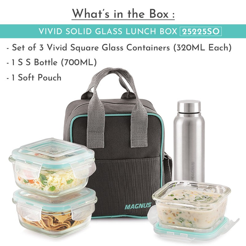 Elyra Lunch Box with Bottle & Lunch Bag - Five Piece Set media 5
