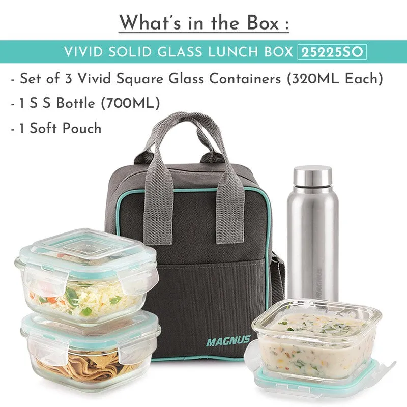 Elyra Lunch Box with Bottle & Lunch Bag - Five Piece Set media 5