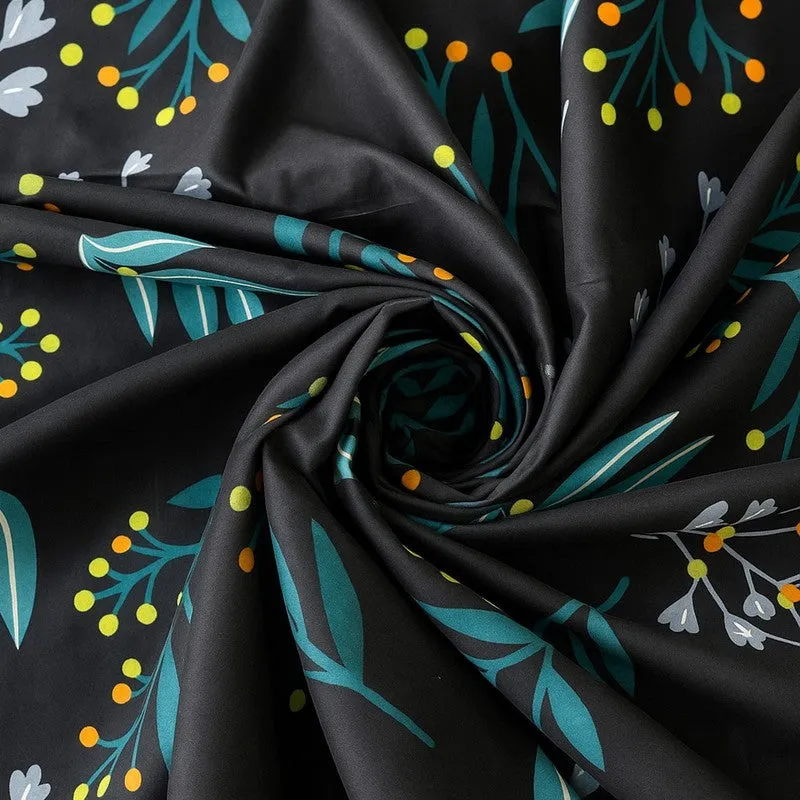 Midnight Garden Curtain - Set Of Three media 4