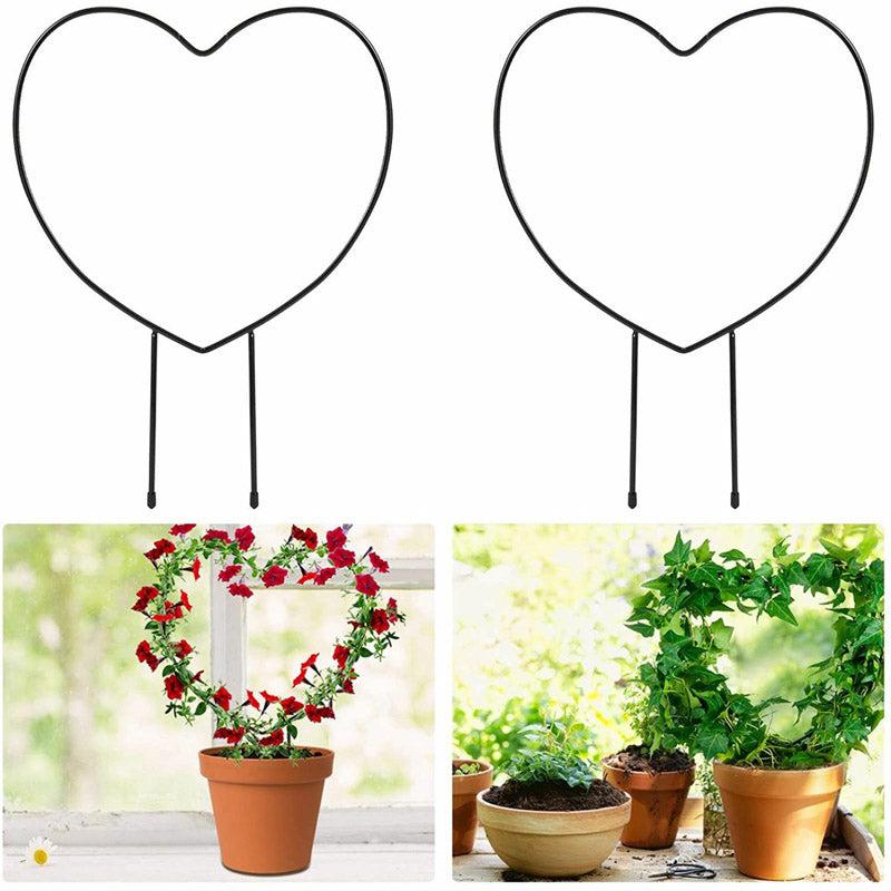 Hearty Metal Plant Trellis - Set Of Two media 4