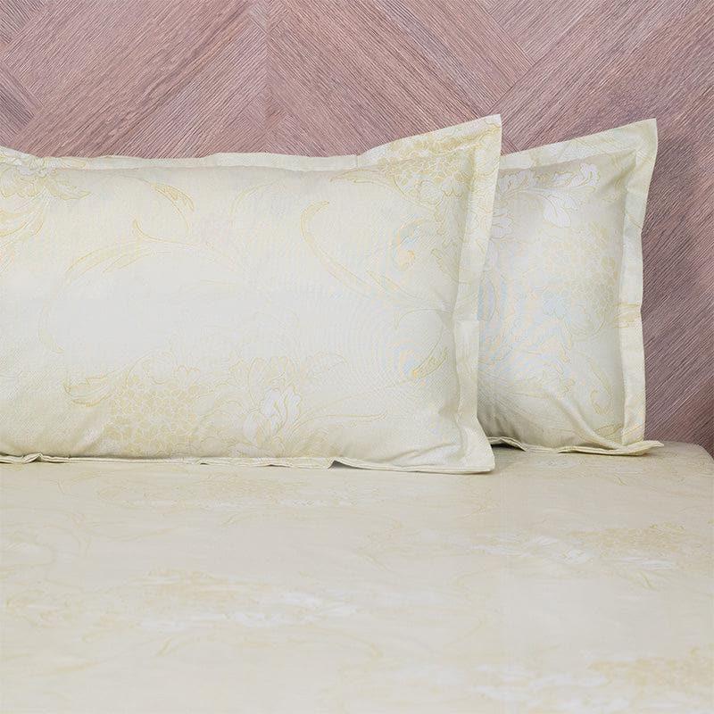 Aaavar Printed Reversible Cotton Bedsheet (Beige,White) - 170 TC media 6