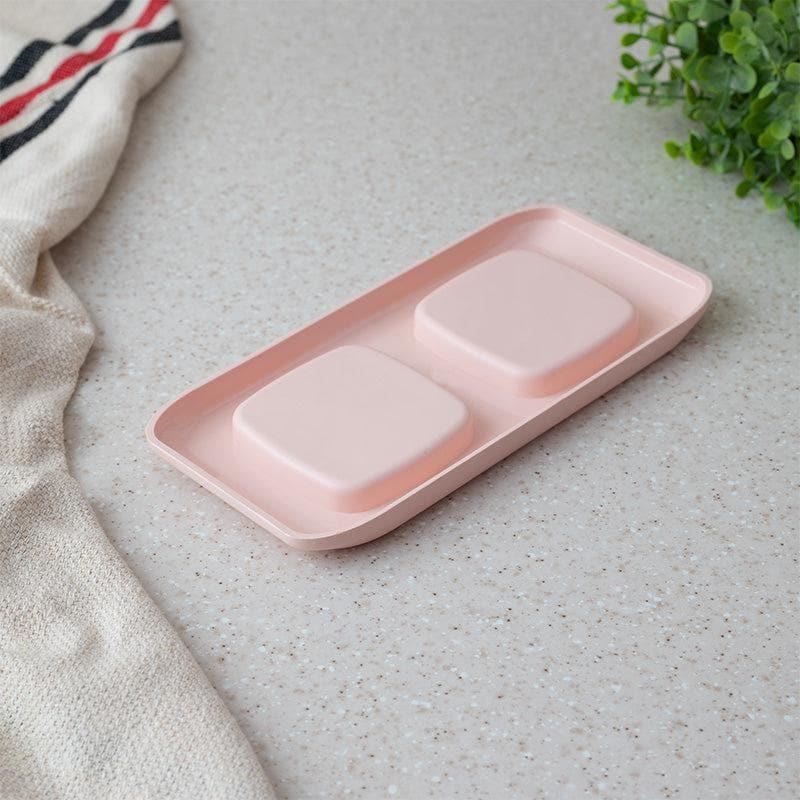 Swift Stack Peach Storage Container With Tray (250 mL Each) - Three Piece Set image 5