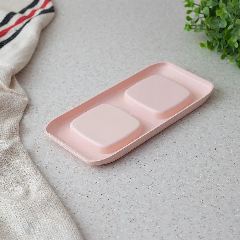 Swift Stack Peach Storage Container With Tray (250 mL Each) - Three Piece Set media 5