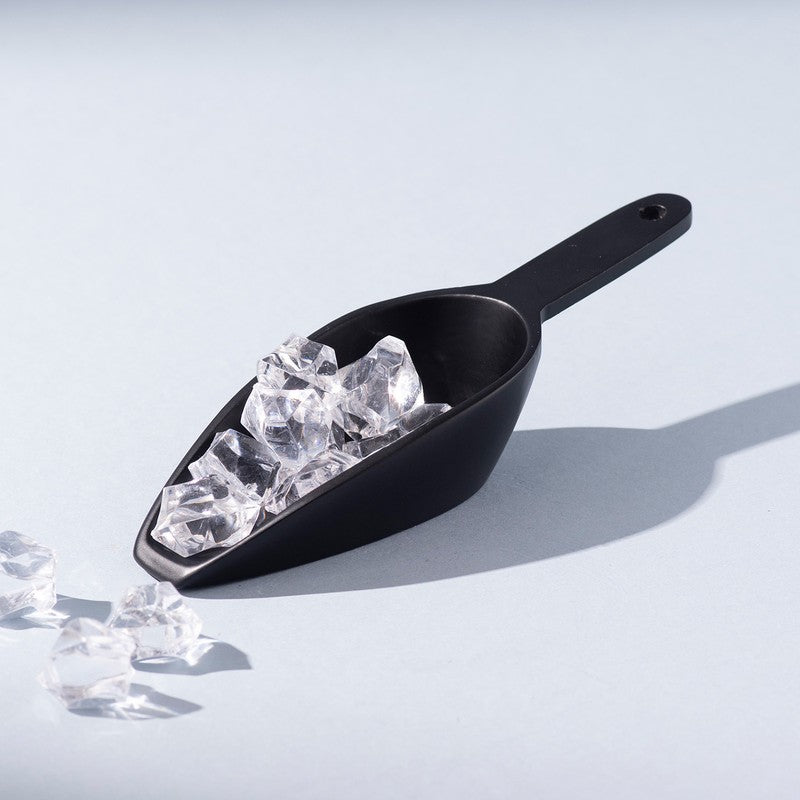Unbeatable Stainless Steel Ice Scoop - Black