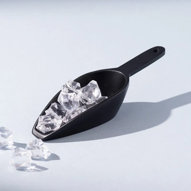 Unbeatable Stainless Steel Ice Scoop - Black media 1