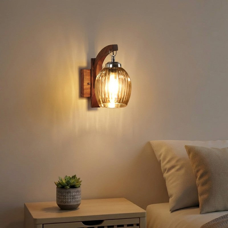 Vintage Glow Strip Glass Wall Lamp